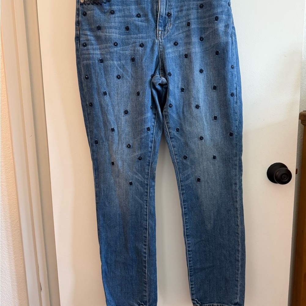 MADEWELL Embroidered Women's Jeans